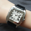 【95新】CARTIER 卡地亚W20073X8自动机械机芯41.3*51.1MM（男款）山度士系列精钢250226TJ05 商品缩略图7