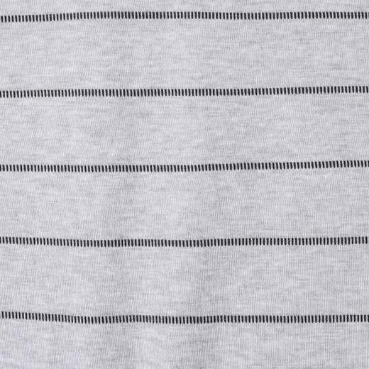 SDSA男装2026新款高贵轻奢韩版撞色条纹肌理短袖T恤百搭时尚上衣 商品图2