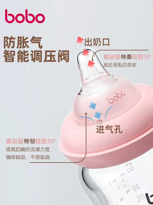 bobo奶嘴  适配 贝亲奶瓶 商品图1