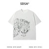 68508SDSA男装2026新款高贵轻奢潮牌豹水墨印花短袖T恤百搭时尚上衣 商品缩略图1