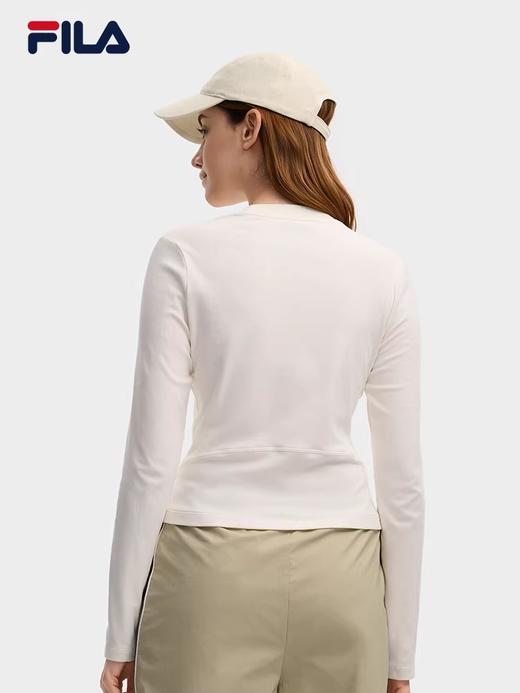 高尔夫文化衫，胸口小标工艺。侧边塑形瑜伽跑步圆领长袖E032166 商品图7