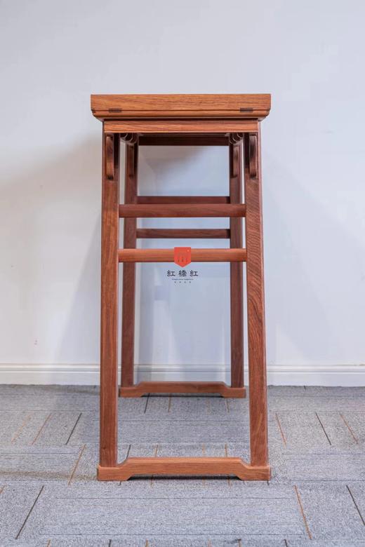 红桥红  家具严选  缅甸花梨（大果紫檀）  【160带脚托 云牙翘头案】 商品图5