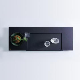 缘石台/茶盘/清凉境/80*30*3瑞典黑+水晶