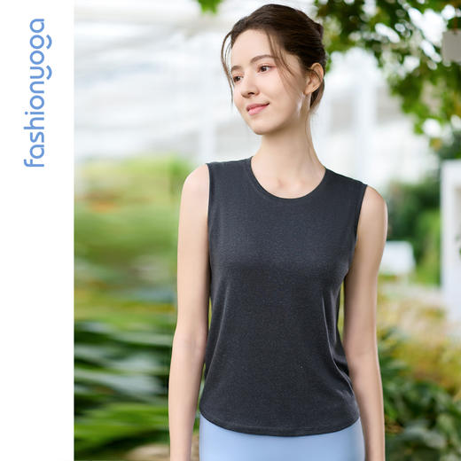 F16205优雅露背亚麻背心外搭 商品图6