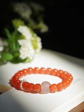 南红樱桃红手串