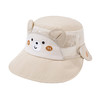 【纯棉面料❗️太阳帽】宝宝帽子春夏薄款小月龄儿童可拆卸遮阳帽渔夫帽太阳帽网格。ya 商品缩略图3