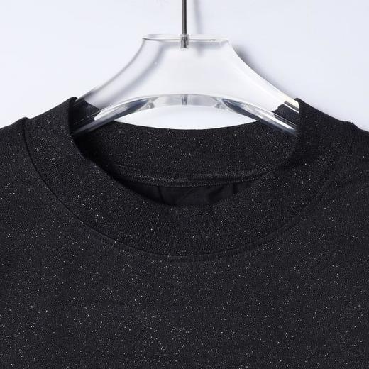 2628SDSA男装2026新款轻奢美式钢印字母满天星圆领短袖T恤百搭时尚 商品图2