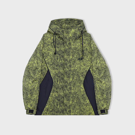 【新品上新】HX 冬季短款带帽棉服休闲醒目S112544258101 商品图4