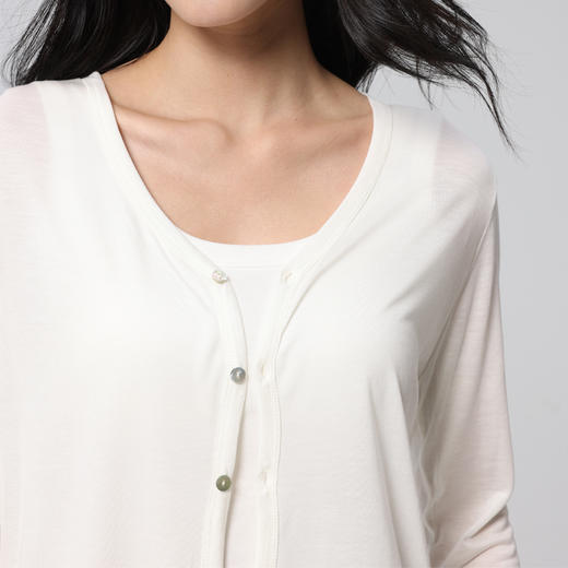 2026新款开衫（限时买一送一）『吉罗纪天丝腈纶·清风开衫』轻透微风感 软糯舒适 轻盈无压 慵懒随性百搭 商品图6