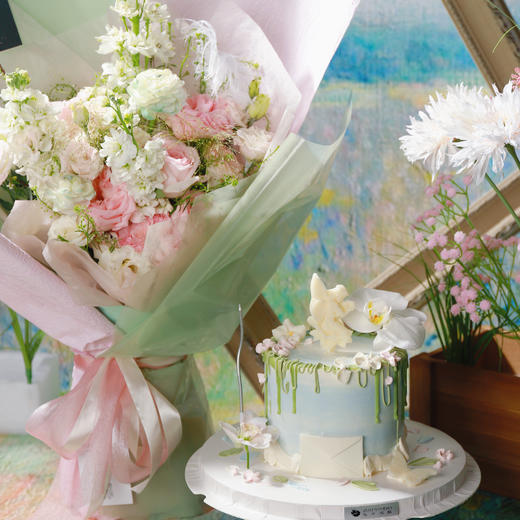 白羊座蛋糕【心有旷野】1.5磅 香草奶油芒果夹心口味 商品图1