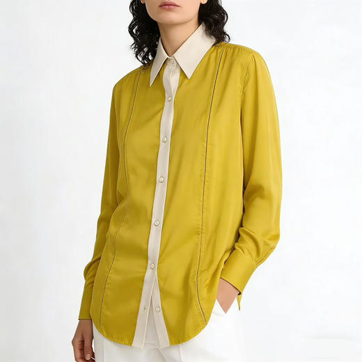 EQ真丝混纺衬衫 商品图1