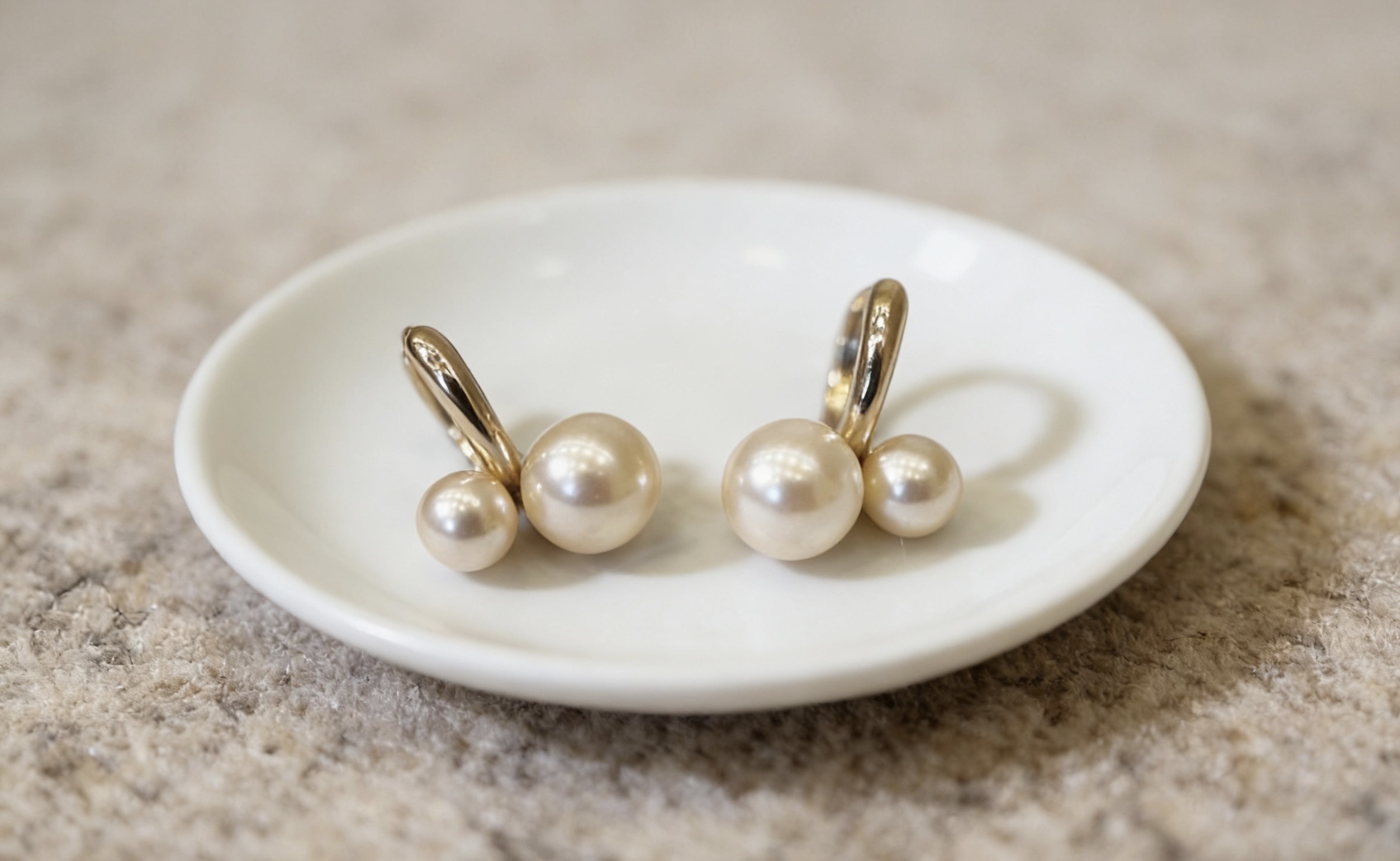 秒‼️‼️出口纯原！加拿大订单慕斯樱桃珍珠耳钉