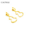 GAONAS   广纳福禄中式贵气金色葫芦耳环11930EGO 商品缩略图2