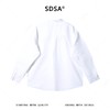 SDSA男装2026新款高贵轻奢韩版宽松纯色立领长袖衬衫百搭时尚衬衣 商品缩略图4