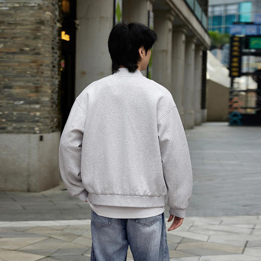 【新品上新】HX 春季棒球领茄克衫C105610030101 商品图3