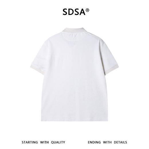 SDSA男装2026新款高贵轻奢潮牌时尚POLO衫短袖T恤百搭简约上衣 商品图4