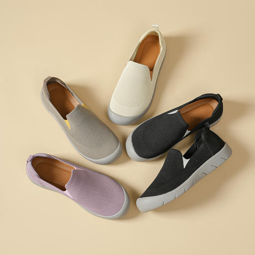 盼喜同款高弹飞织鞋面橡胶底2509 商品图5