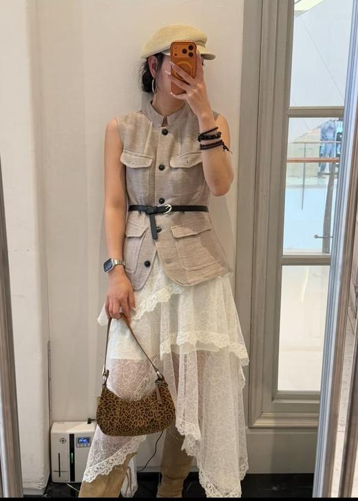 【门店同款】ENJOY春季立领修身马夹 170498180 商品图0