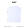26025SDSA男装2026新款高贵轻奢潮牌纯色无袖立领短袖T恤百搭简约上衣 商品缩略图5