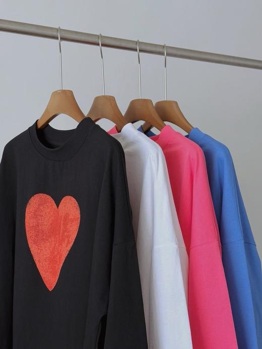3.21新爱心长袖T恤，不退可换色～ 商品图8