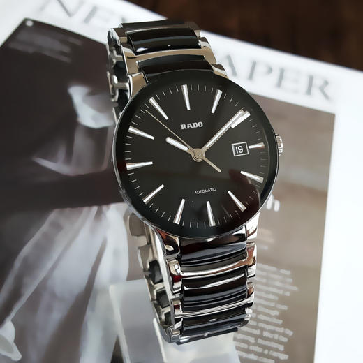 【95新】RADA 雷达R30941152自动机械机芯日期显示38MM（男款）晶萃系列精钢050326NJS23 商品图2
