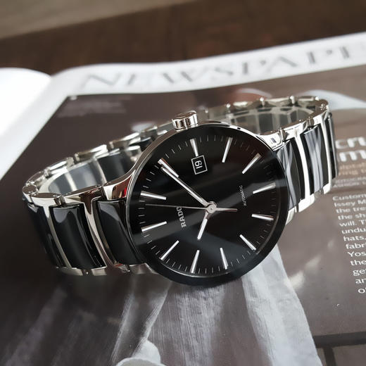 【95新】RADA 雷达R30941152自动机械机芯日期显示38MM（男款）晶萃系列精钢050326NJS23 商品图4