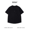 SDSA男装2026新款高贵轻奢韩系简约半按扣短袖T恤百搭宽松上衣 商品缩略图0
