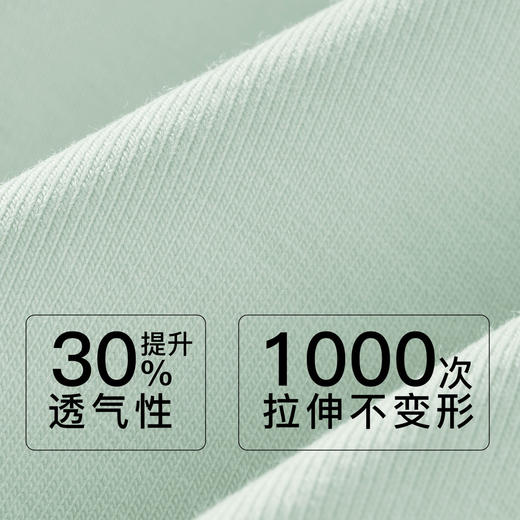 【7.5折限时特惠】【秀黛】女圆领杯垫休闲短袖套装显瘦落肩清新少女风女士夏季短袖睡衣家居服W2551068T【门店同款】 商品图2