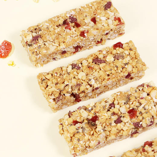 神探伍伍蛋白棒低GI奇亚籽燕麦谷物饼干健身孕妇饱腹代餐能量棒200g 商品图7