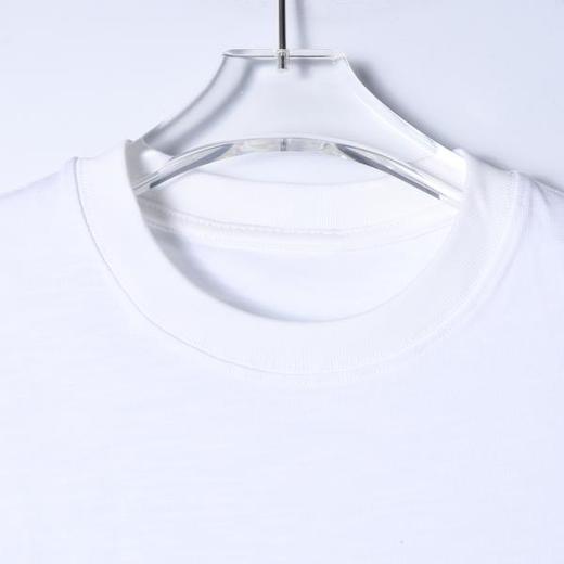 2661SDSA男装2026新款高贵轻奢简约纯色刺绣口袋拼接圆领短袖T恤百搭 商品图2