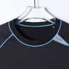 SDSA男装2026新款高贵轻奢潮牌撞色缝线设计圆领长袖T恤百搭休闲 商品缩略图1