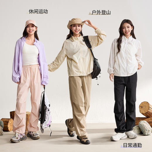 爱帝防晒衣凉感宽松户外薄款防紫外线皮肤衣男女款可选 商品图8