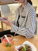 原单新款条纹个性时髦精衬衫 商品缩略图2