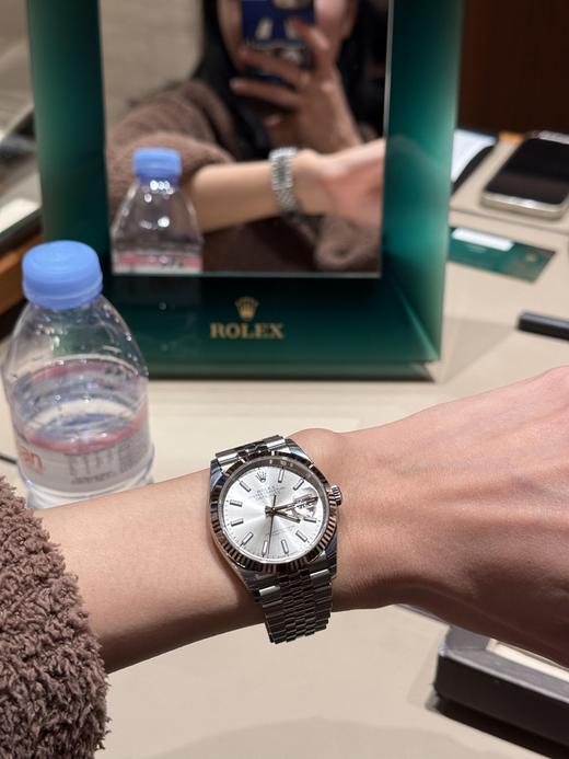 劳力士 日志型系列腕表 采用原版3235自动机械机芯904L精钢表壳表带尺寸:36mm 商品图10