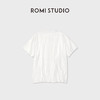 ROMI STUDIO”极简主义“舒适柔和磨毛棉感宽松打底短袖 RWCSSG7270 商品缩略图6