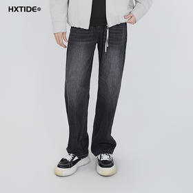 【新品上新】HX 春季水洗直筒牛仔长裤C201610008101