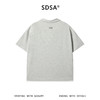 SDSA男装2026新款高贵轻奢潮牌简约假两件半拉链翻领短袖T恤百搭 商品缩略图4