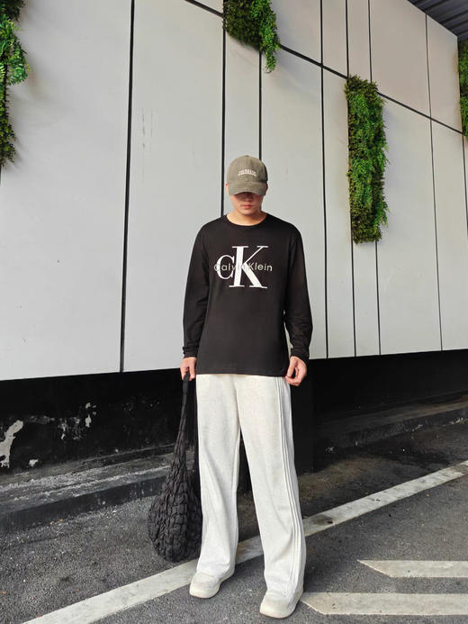 凯尔 春季新款圆领长袖T恤 Z-15889 商品图6