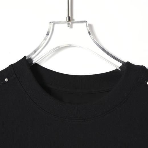 68398SDSA男装2026新款高贵轻奢痞帅珠子缝线设计圆领短袖T恤百搭高街 商品图1