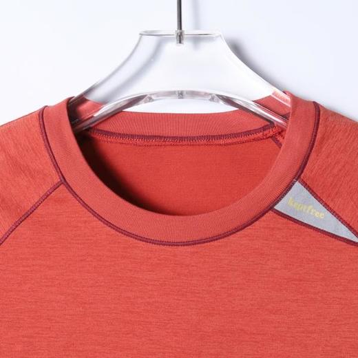 SDSA男装2026新款高贵轻奢潮牌撞色缝线设计圆领长袖T恤百搭休闲 商品图1