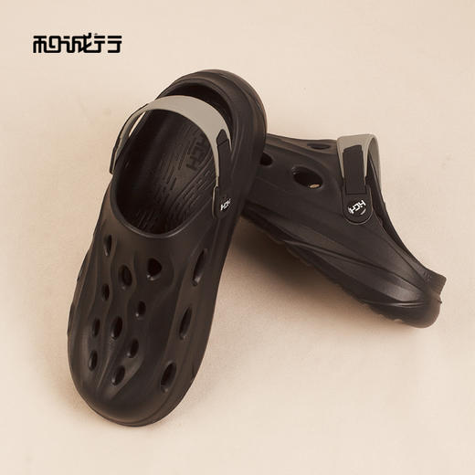 和诚行2026新款夏季洞洞鞋外穿厚底防滑男式休闲拖鞋0470213 商品图0