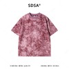 26T188SDSA男装2026新款高贵轻奢美式复古植绒花卉设计圆领短袖T恤百搭 商品缩略图1
