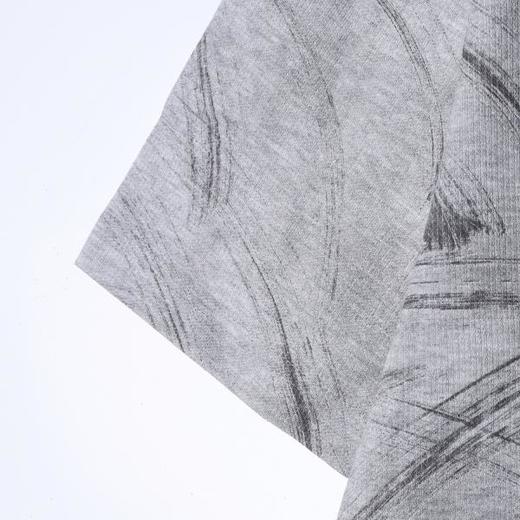 26649SDSA男装2026新款高贵轻奢美式笔刷纹理字母刺绣短袖T恤百搭时尚 商品图4