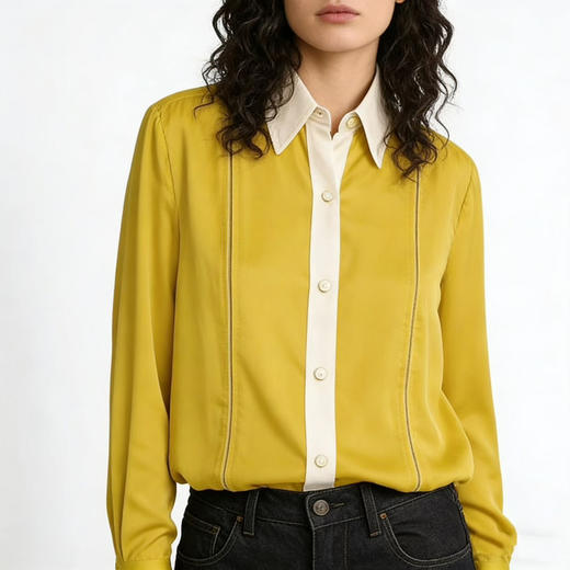 EQ真丝混纺衬衫 商品图0