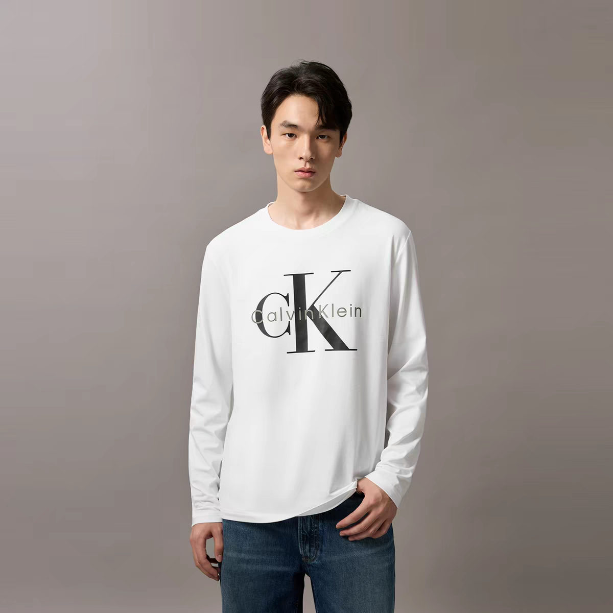 凯尔 春季新款圆领长袖T恤 Z-15889