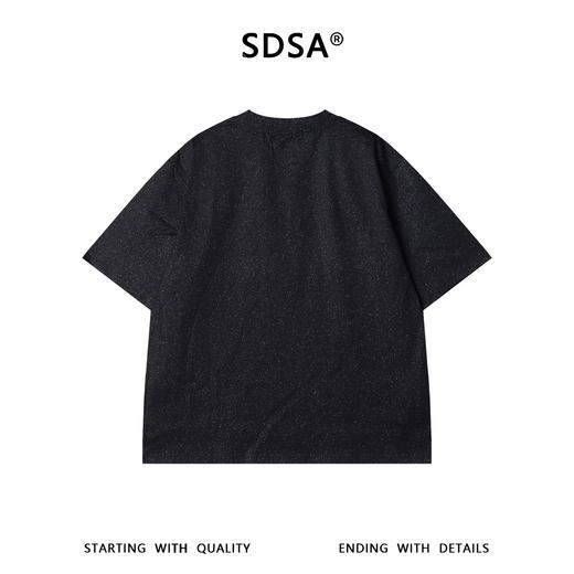 2628SDSA男装2026新款轻奢美式钢印字母满天星圆领短袖T恤百搭时尚 商品图5