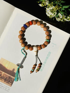 老山檀圆珠手串