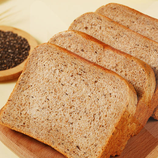 神探伍伍低GI全麦黑麦吐司糖友孕妇健身粗粮饱腹慢早代餐面包零食500g 商品图6