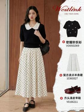 法式波点半裙✨优雅减龄超耐看🌈
