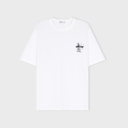 【新品上新】HX 夏季圆领短袖T恤微宽舒适S102622674101/02 商品图4